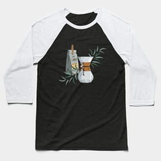 Cute Coffee Maker - Medium Roast Coffee and Eucalyptus Baseball T-Shirt